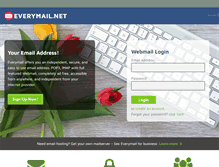 Tablet Screenshot of everymail.net